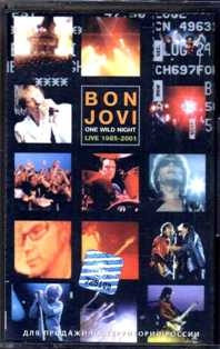 BON JOVI - One Wild Night: Live 1985-2001 - 2001 (MC)