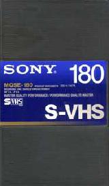  SONY MQSE-180 S-VHS c 