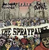 Bandana Revenge / LxExÄxRxNx / The Balls Of Justice ‎ The Spraypaint (split) - 2010 (CD)
